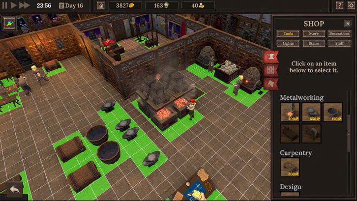 Blacksmith Master Steam Key screenshot from the video game thumbnail 4