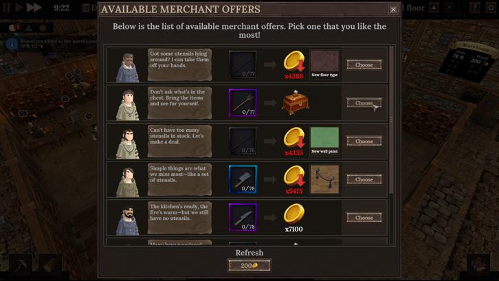 Blacksmith Master Steam Key screenshot from the video game thumbnail 5