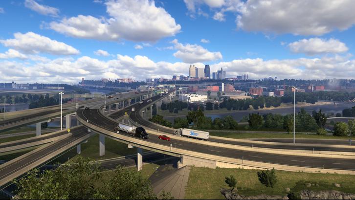 American Truck Simulator - Kansas Steam Key screenshot from the video game thumbnail 6