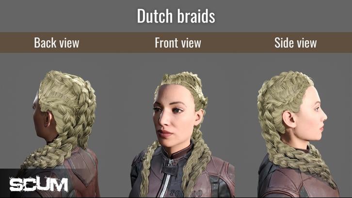 SCUM Female Hair Pack image
