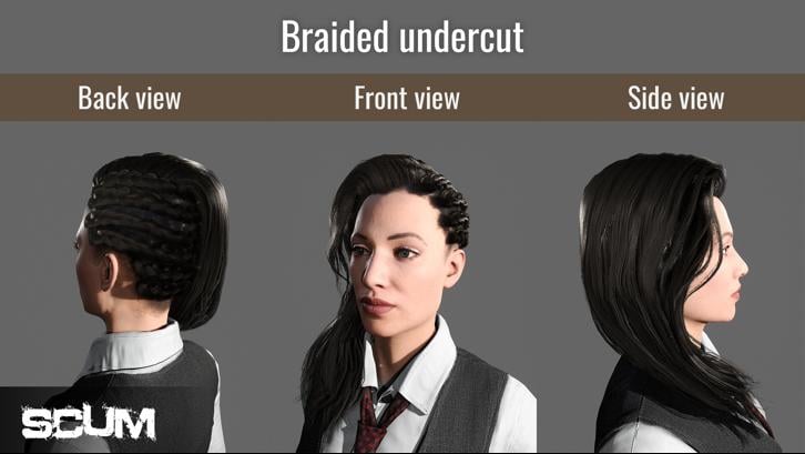 SCUM Female Hair Pack image