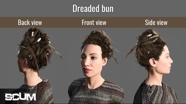 SCUM Female Hair Pack image
