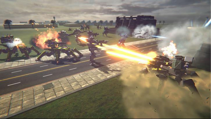 CUSTOM MECH WARS Steam Key screenshot from the video game thumbnail 5