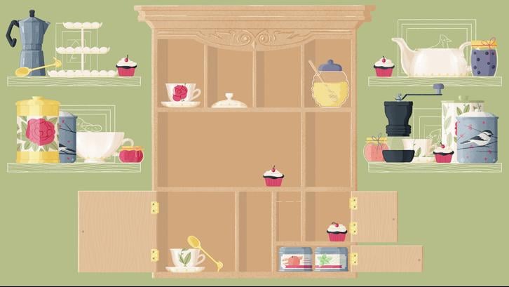 A Little to the Left: Cupboards & Drawers image