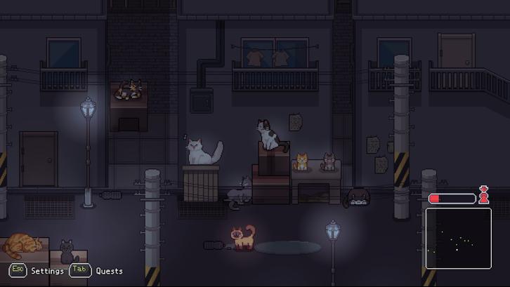 A Street Cat's Tale 2: Out side is dangerous Steam Key screenshot from the video game thumbnail 5