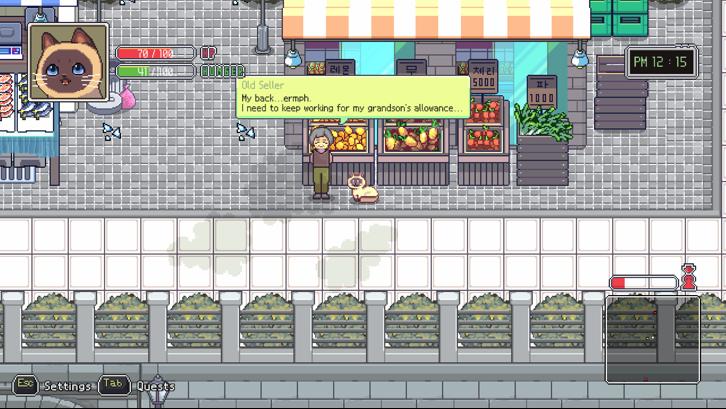 A Street Cat's Tale 2: Out side is dangerous Steam Key screenshot from the video game thumbnail 6