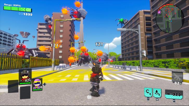 EARTH DEFENSE FORCE: WORLD BROTHERS 2 Steam Key screenshot from the video game thumbnail 2