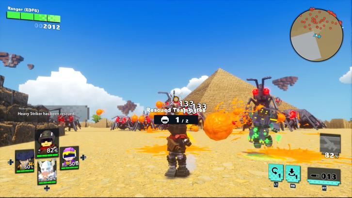 EARTH DEFENSE FORCE: WORLD BROTHERS 2 Steam Key screenshot from the video game thumbnail 4