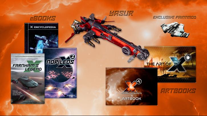 X4: Community of Planets Collector's Edition - Bonus Content Steam Key screenshot from the video game thumbnail 2