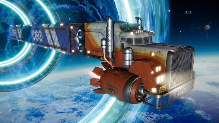 Star Trucker Steam Key screenshot from the video game thumbnail 2