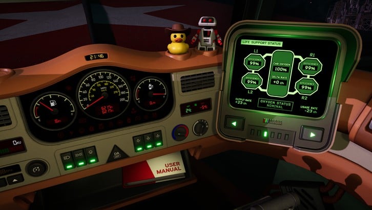 Star Trucker Steam Key screenshot from the video game thumbnail 3