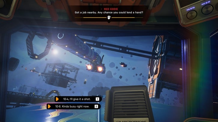 Star Trucker Steam Key screenshot from the video game thumbnail 4