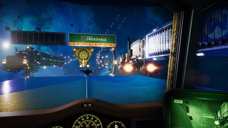 Star Trucker Steam Key screenshot from the video game thumbnail 6