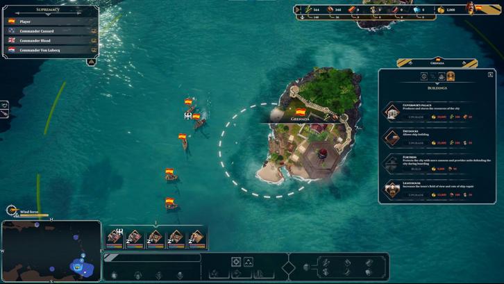 Corsairs - Battle of the Caribbean Steam Key screenshot from the video game thumbnail 2
