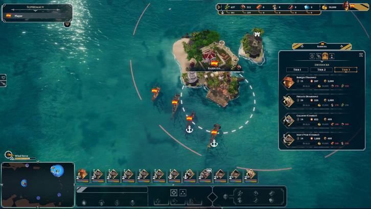 Corsairs - Battle of the Caribbean Steam Key screenshot from the video game thumbnail 7