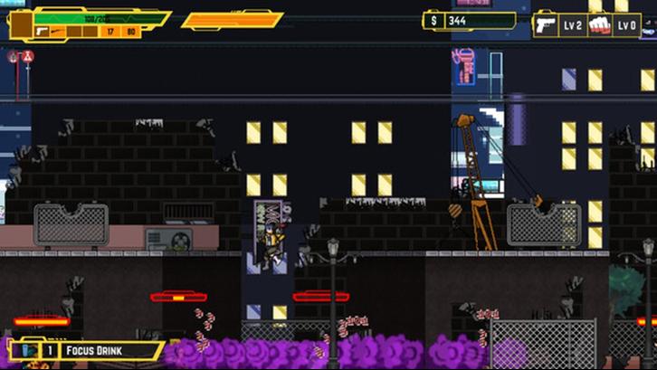 Bail Force: Cyberpunk Bounty Hunters Steam Key screenshot from the video game thumbnail 2