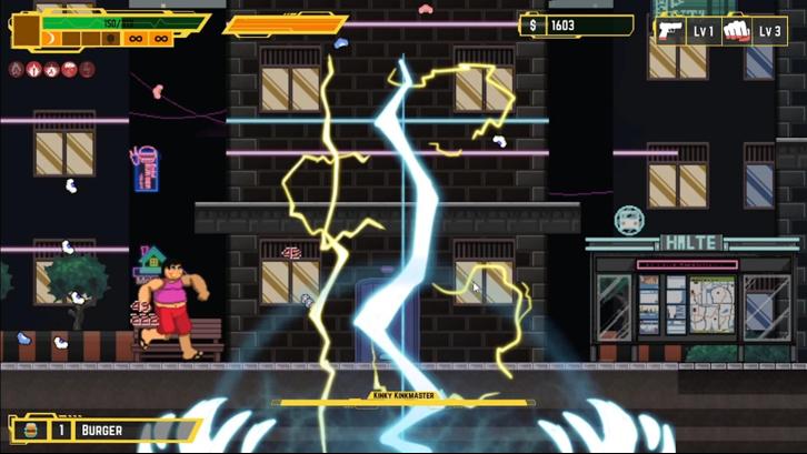 Bail Force: Cyberpunk Bounty Hunters Steam Key screenshot from the video game thumbnail 3