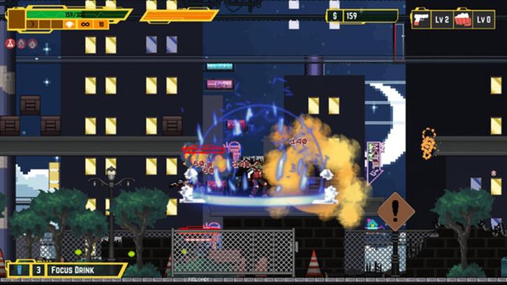 Bail Force: Cyberpunk Bounty Hunters Steam Key screenshot from the video game thumbnail 5