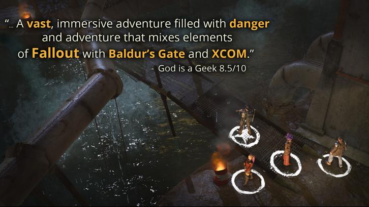 Wasteland 2: Director's Cut - Digital Deluxe Edition Steam Key screenshot from the video game thumbnail 3