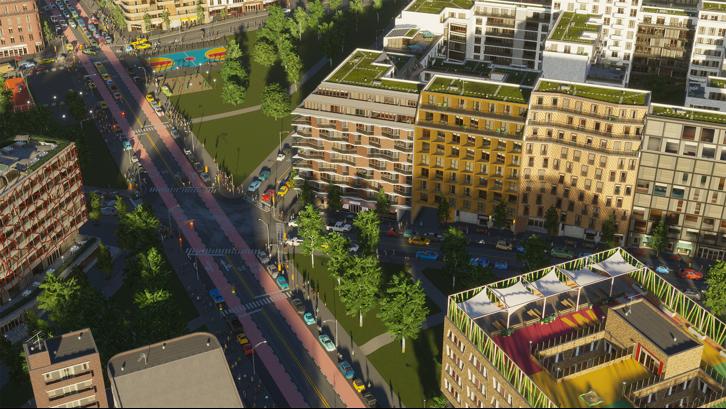 Cities: Skylines II - Creator Pack: Urban Promenades image