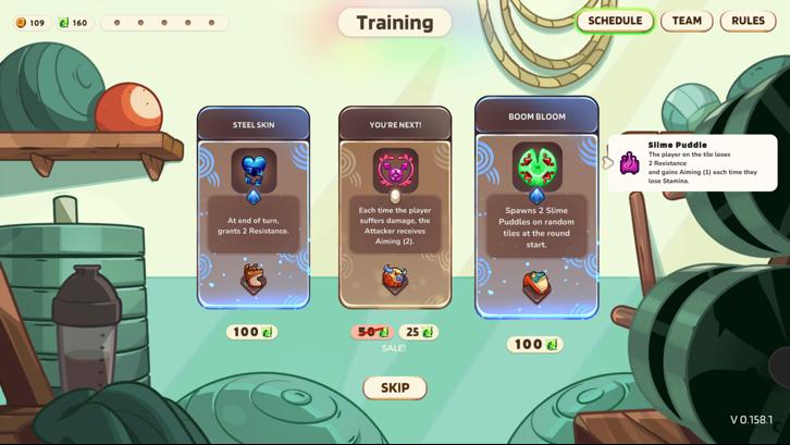 Smash it Wild: Tactical Volleyball Roguelike Steam Key screenshot from the video game thumbnail 6