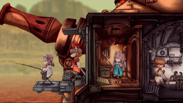 Fuga: Melodies of Steel 2 - Tail Concerto Costume Pack Steam Key screenshot from the video game thumbnail 2