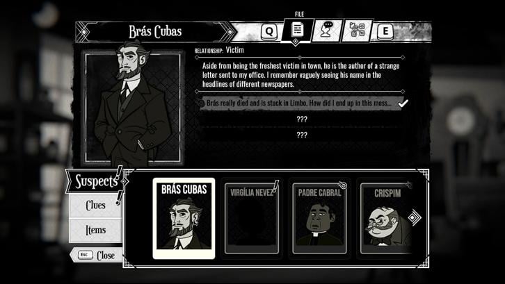The Posthumous Investigation Steam Key screenshot from the video game thumbnail 3