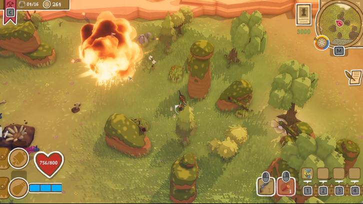 Dino Path Trail Steam Key screenshot from the video game thumbnail 5