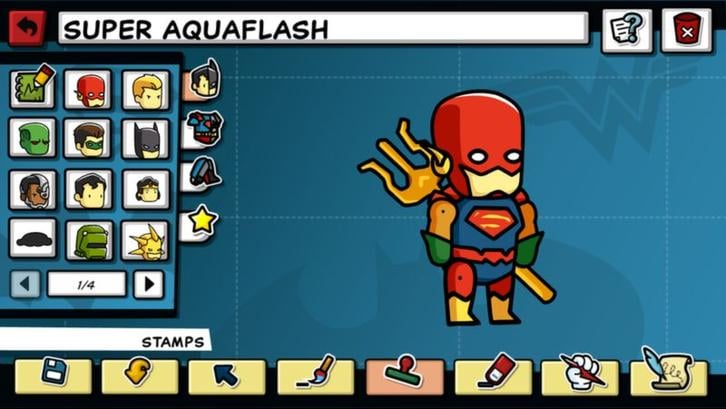 Scribblenauts unmasked a dc comics adventure image