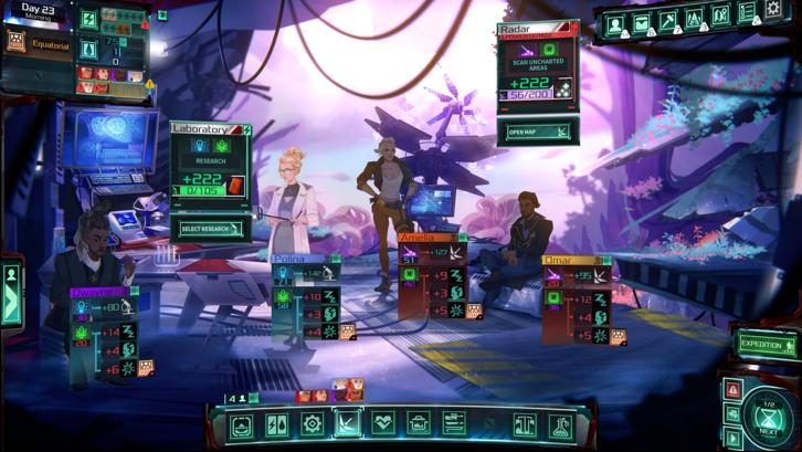 Dead in Antares - Supporter Edition Steam Key screenshot from the video game thumbnail 2