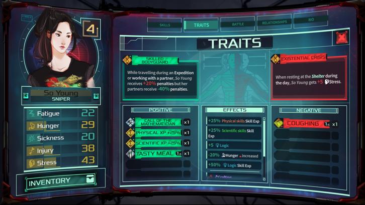 Dead in Antares - Supporter Edition Steam Key screenshot from the video game thumbnail 6