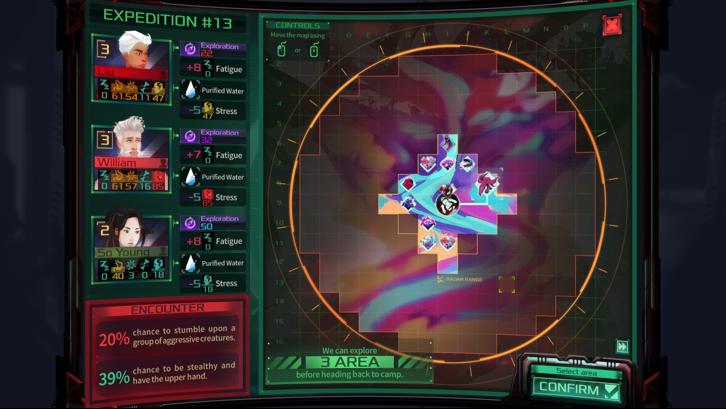Dead in Antares - Supporter Edition Steam Key screenshot from the video game thumbnail 7