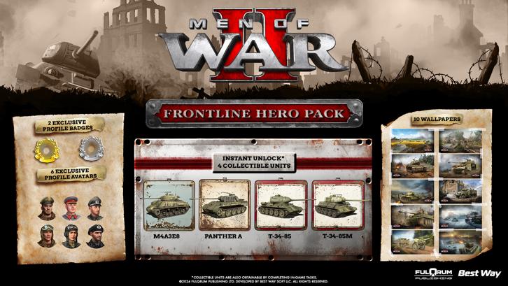 Men of War II - Frontline Hero Pack image