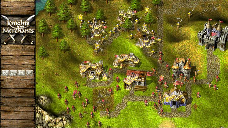 Knights and Merchants Steam Key screenshot from the video game thumbnail 5