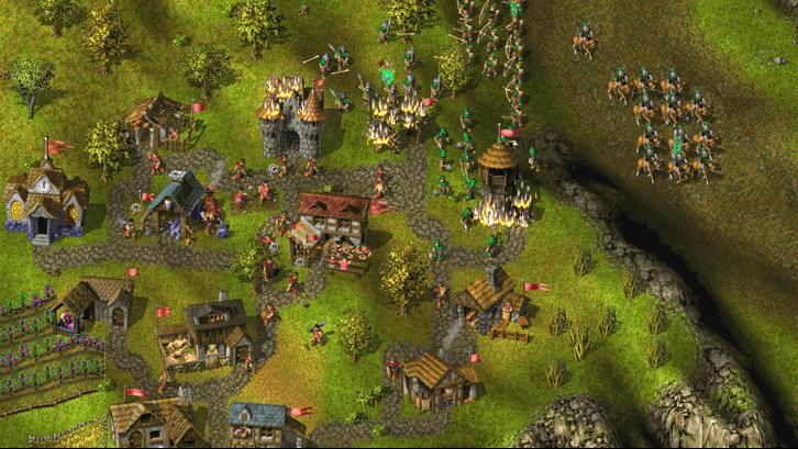 Knights and Merchants Steam Key screenshot from the video game thumbnail 6