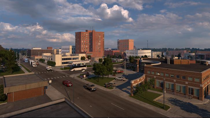 American Truck Simulator - Nebraska Steam Key screenshot from the video game thumbnail 3