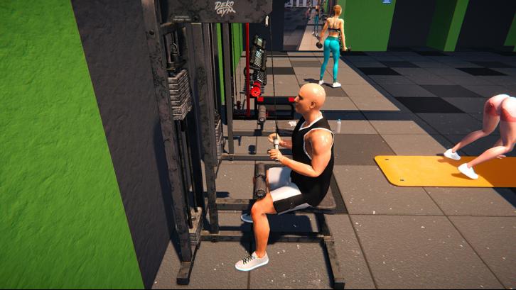 Gym Simulator 24 Steam Key screenshot from the video game thumbnail 3