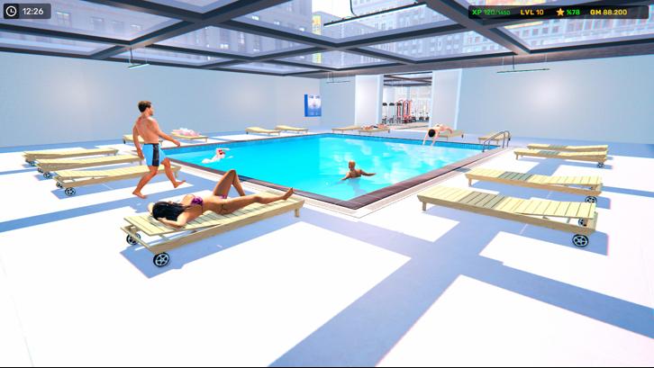 Gym Simulator 24 Steam Key screenshot from the video game thumbnail 4