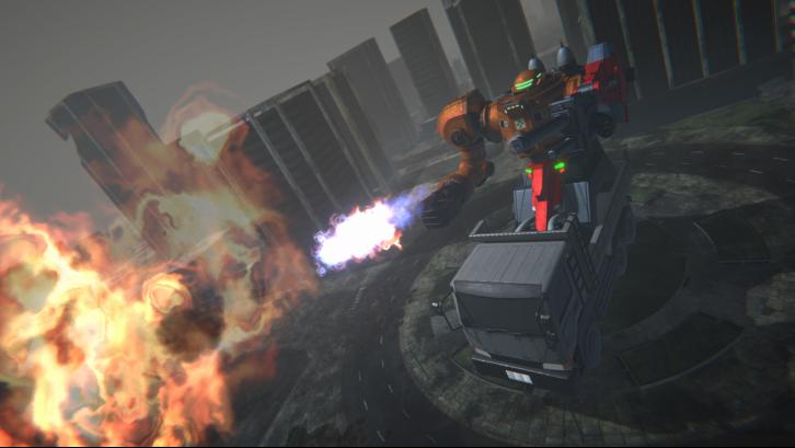 CUSTOM MECH WARS EARTH DEFENSE FORCE COLLAB EDITION Steam Key screenshot from the video game thumbnail 2