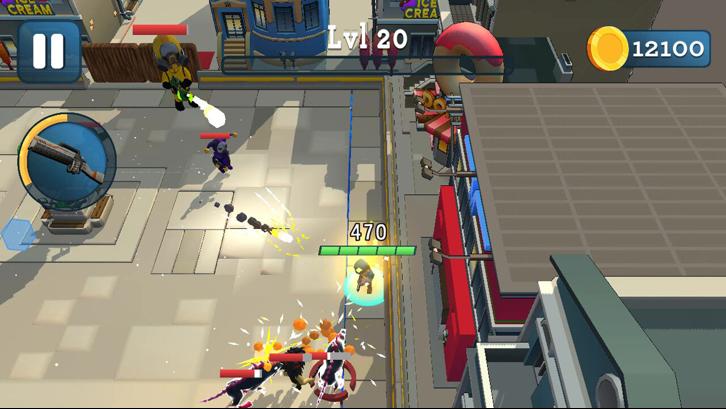 Rogue City: Casual Top Down Shooter image