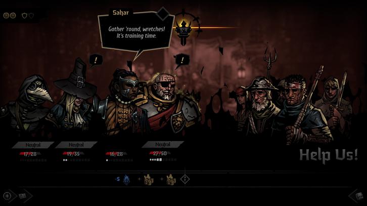 Darkest Dungeon® II: The Binding Blade Steam Key screenshot from the video game thumbnail 2