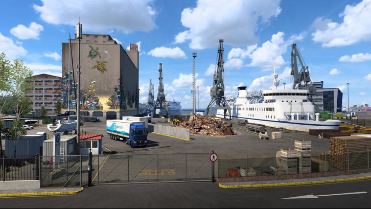 Euro Truck Simulator 2 - Greece Steam Key screenshot from the video game thumbnail 2