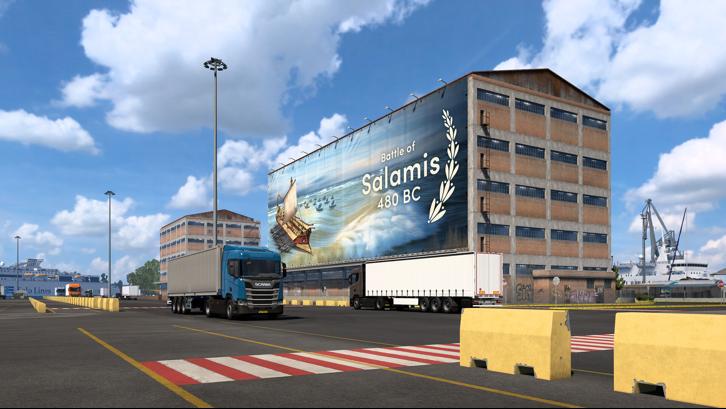 Euro Truck Simulator 2 - Greece Steam Key screenshot from the video game thumbnail 3