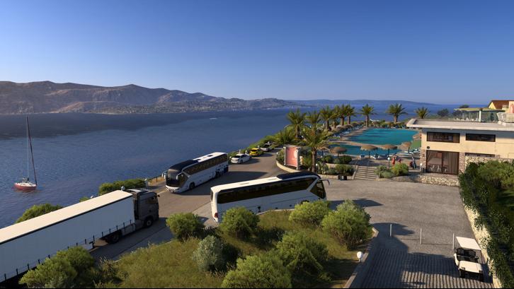 Euro Truck Simulator 2 - Greece Steam Key screenshot from the video game thumbnail 4