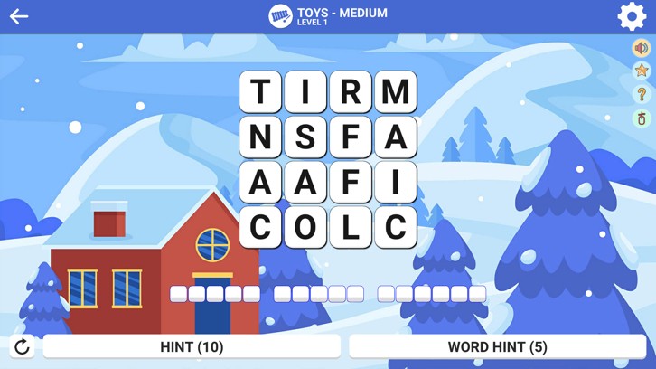 Square Word: Hello Winter! image