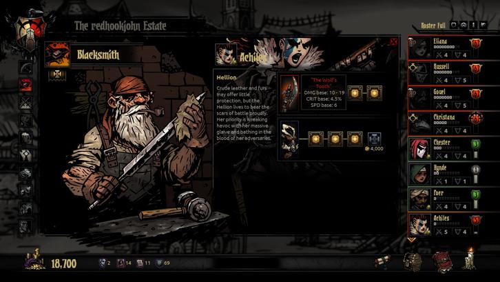 Darkest Dungeon Steam Key screenshot from the video game thumbnail 6