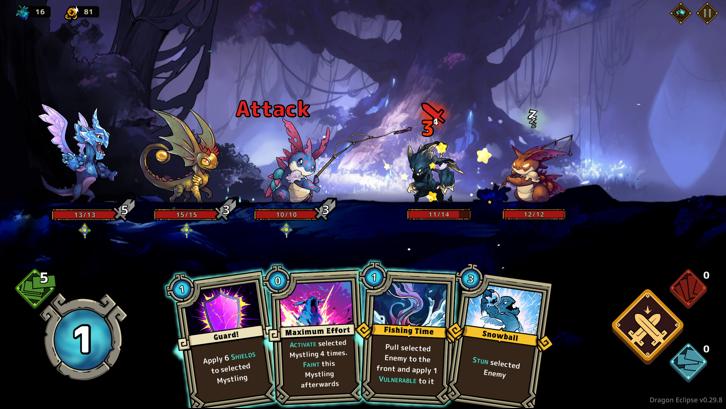Dragon Eclipse Steam Key screenshot from the video game thumbnail 2