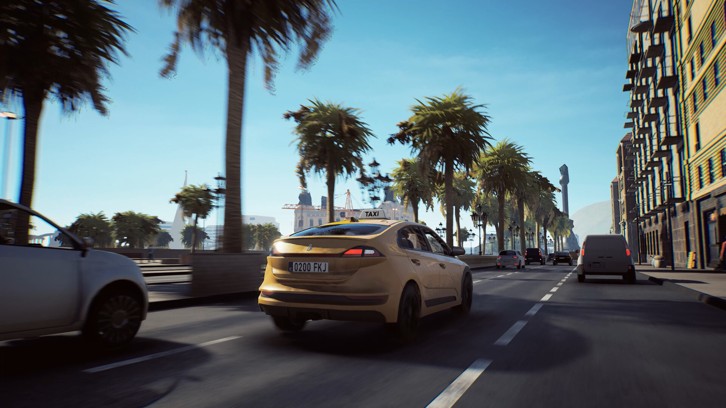 Taxi Life: A City Driving Simulator - VIP Vintage Convertible Car image