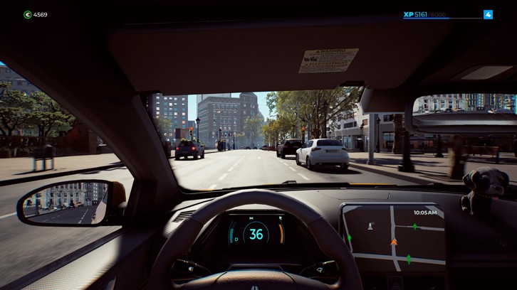 Taxi Life: A City Driving Simulator - VIP Vintage Convertible Car image
