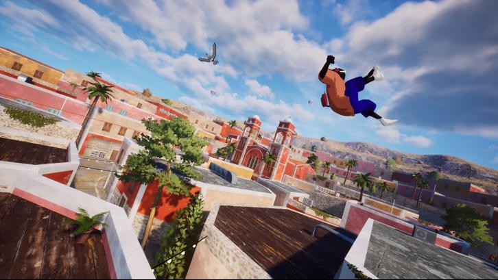 Rooftops & Alleys: The Parkour Game Steam Key screenshot from the video game thumbnail 2